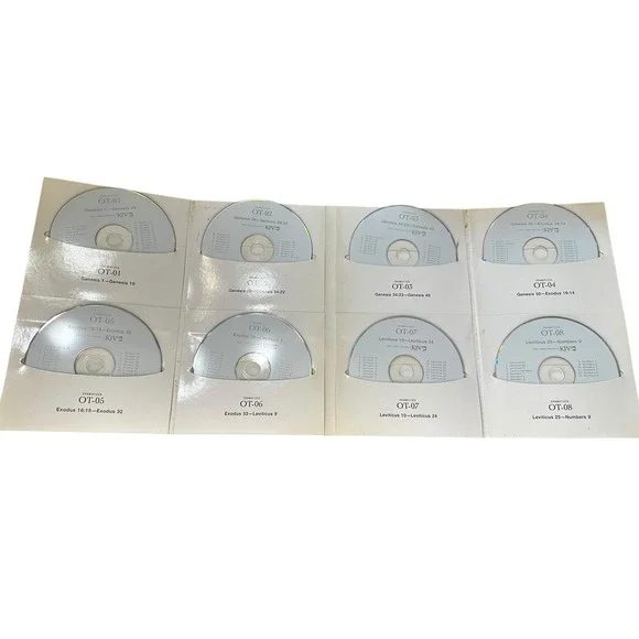 Zondervan KJV Audio Bible Dramatized Old Testament CD Box Set Incomplete - Picture 3 of 8